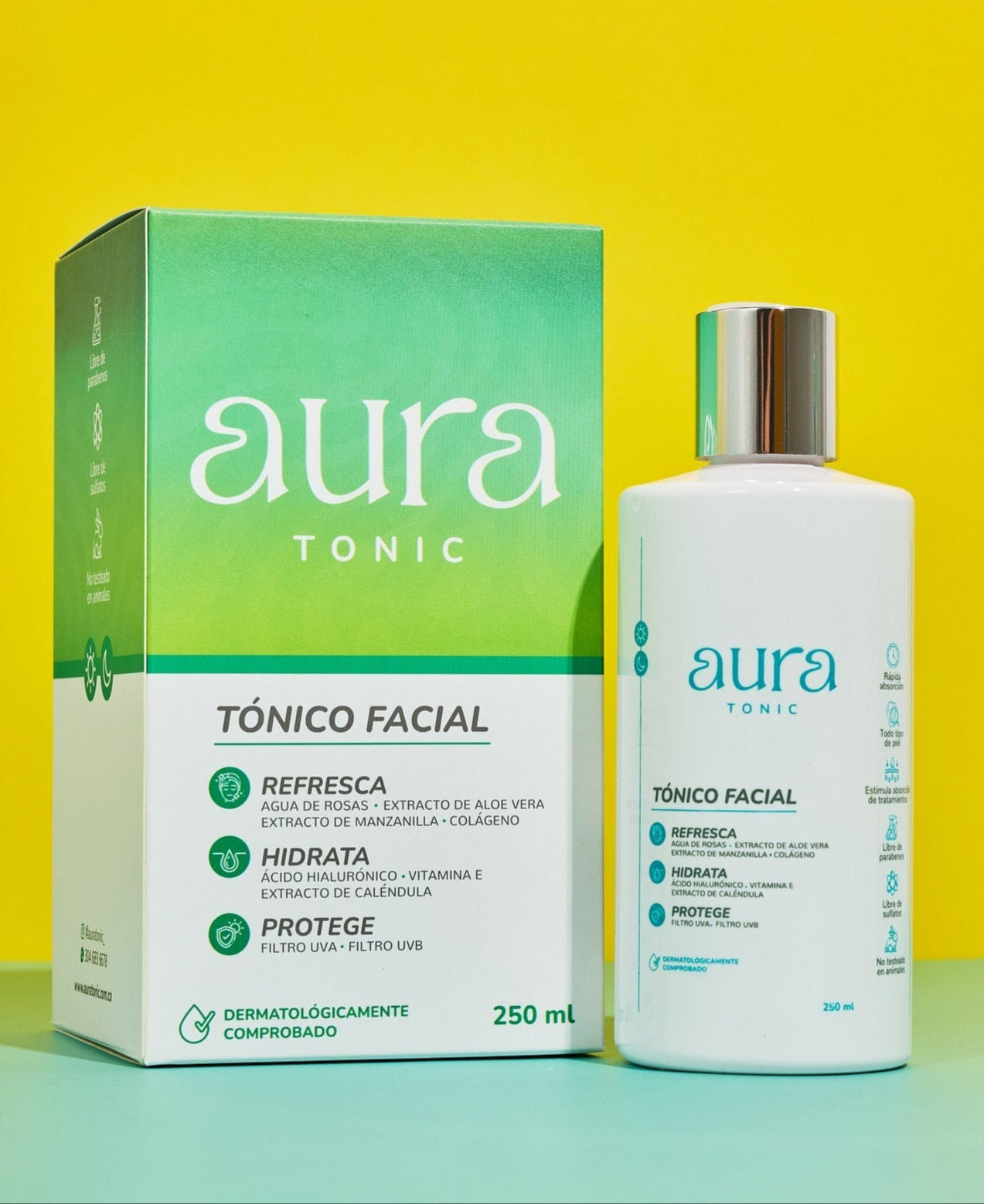 Tónico Facial Hidratante 250 ml
